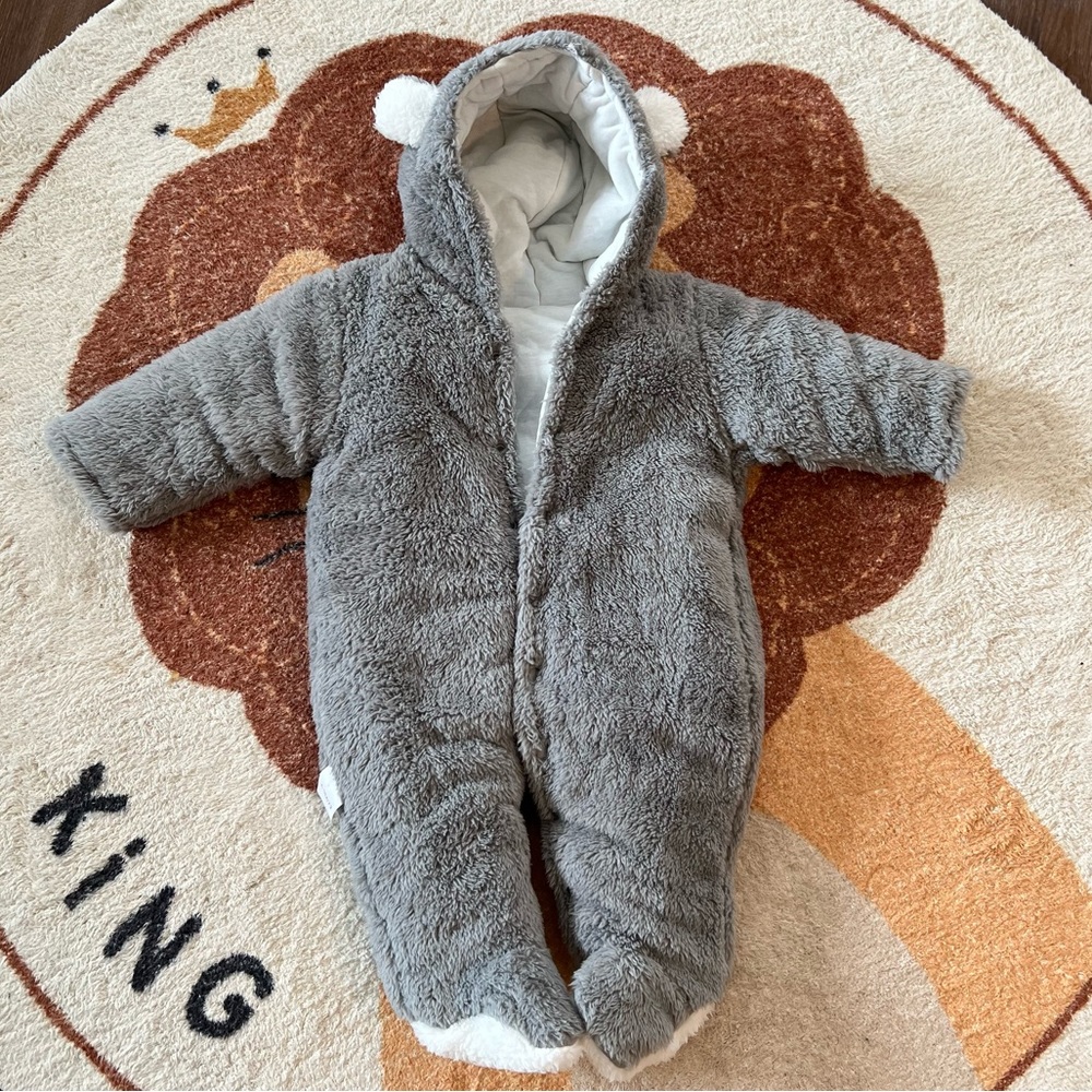 Fleece snowsuit